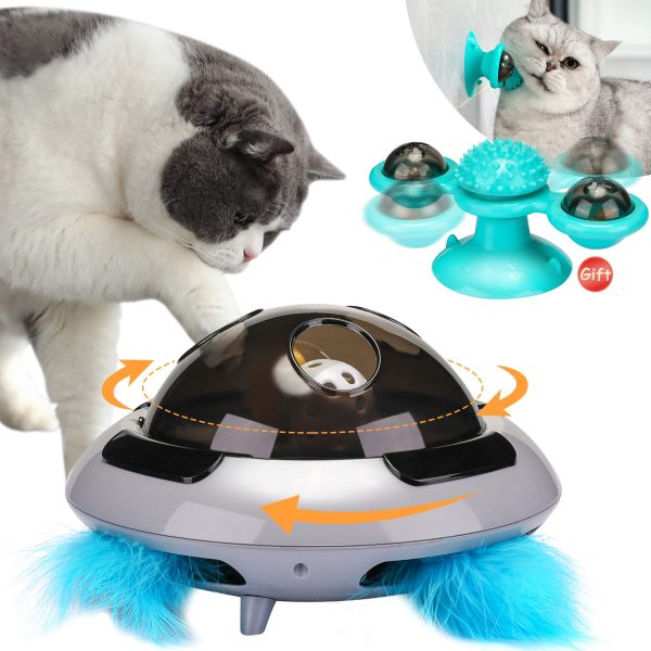 Cat Toys for Indoor Cats Windmill Funny Kitten Toys