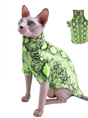 Limited Edition Cool Sphynx Hairless Cat Summer Snake