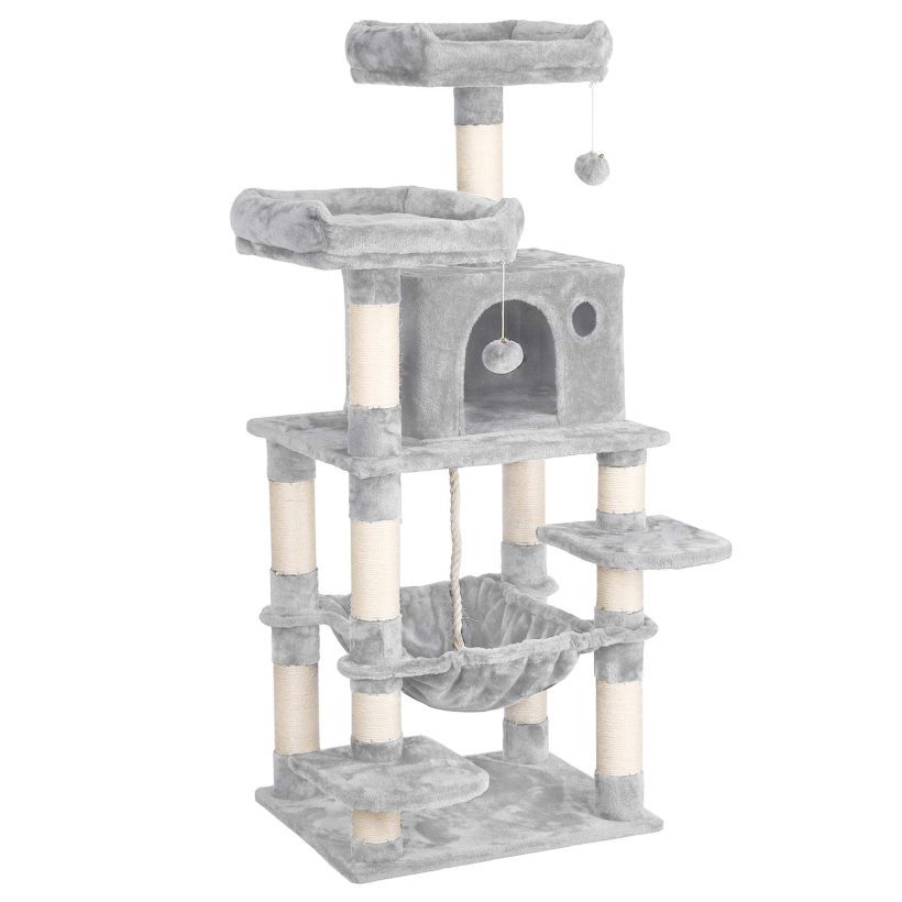 Cat Scratching Post Multi-Level Cat Tower Condo Playground