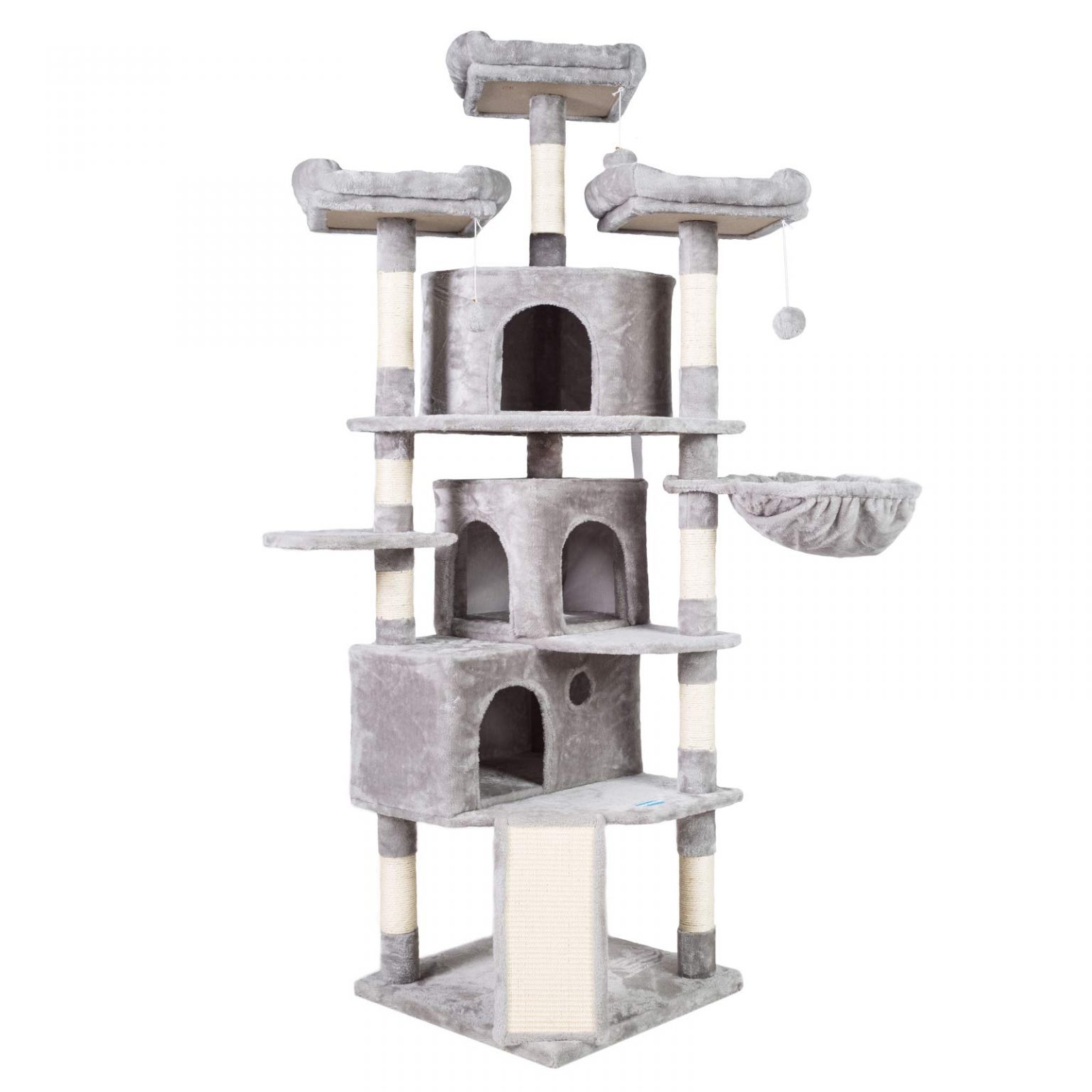 Hey-brother XL Size Cat Tree, Cat Tower with 3 Caves Best Offer ...