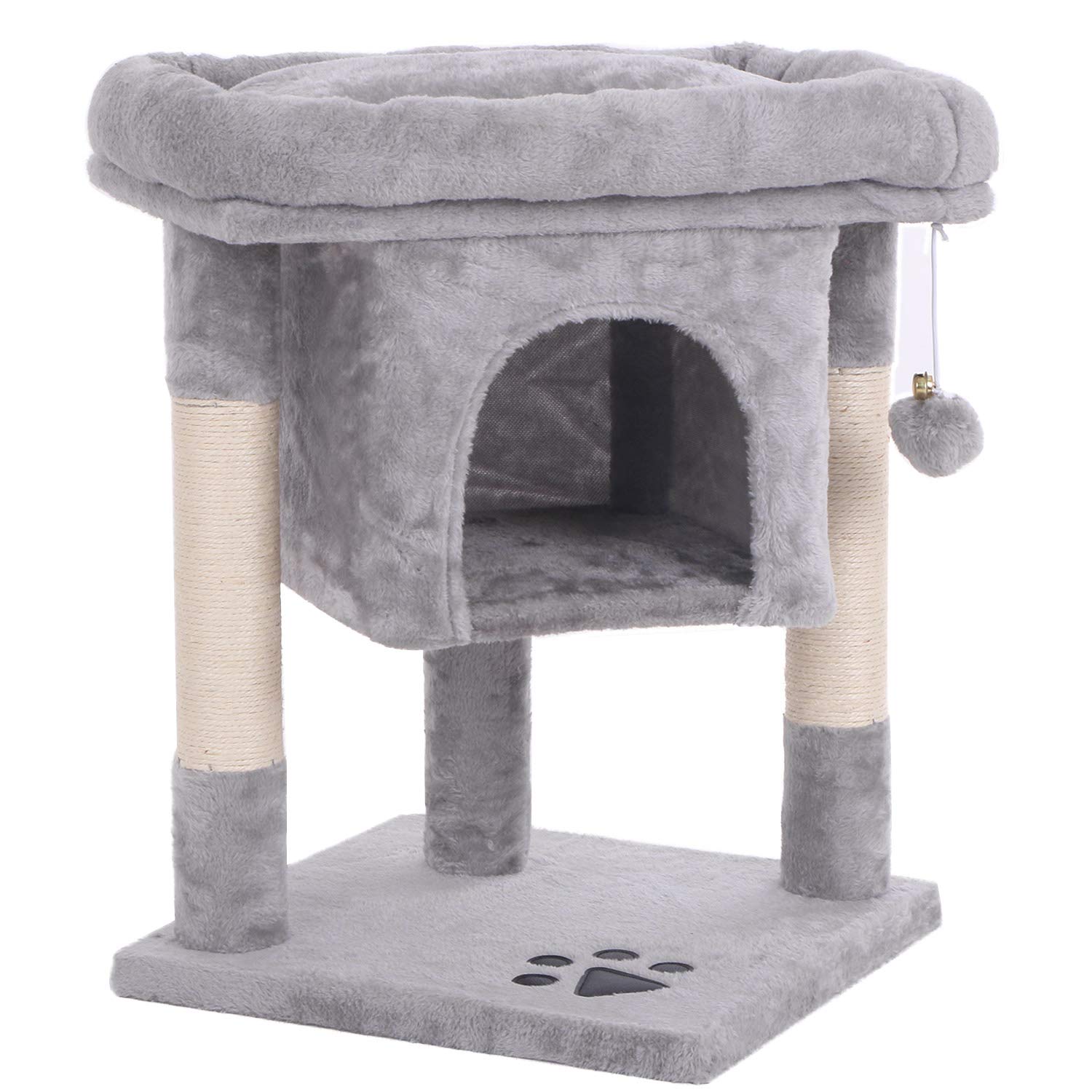 Tree Cat House Cat Condo with Sisal Scratching Posts