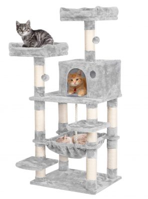 Cat Tree Stand House Condo w/Scratching Posts