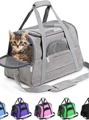 Pet Carrier Airline Approved Cat Carriers for Medium Cats
