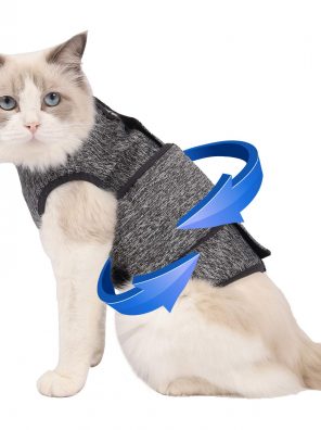 Coppthinktu Cat Anxiety Jacket, Thunder Vest for Cats