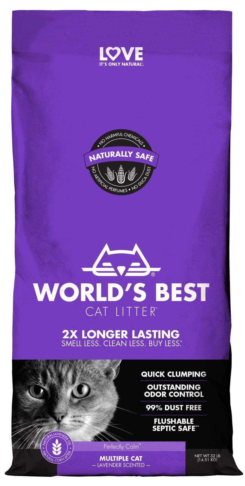 Multiple Cat LITTER Lavender Scented