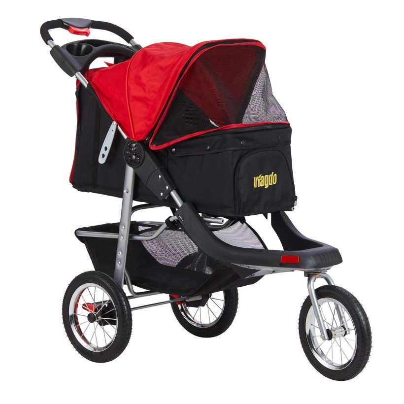 VIAGDO Premium Heavy Duty Pet Stroller