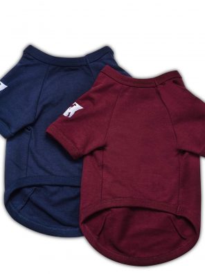 Koneseve Dog Shirts Blank T-Shirt Cotton Pet Clothes Soft