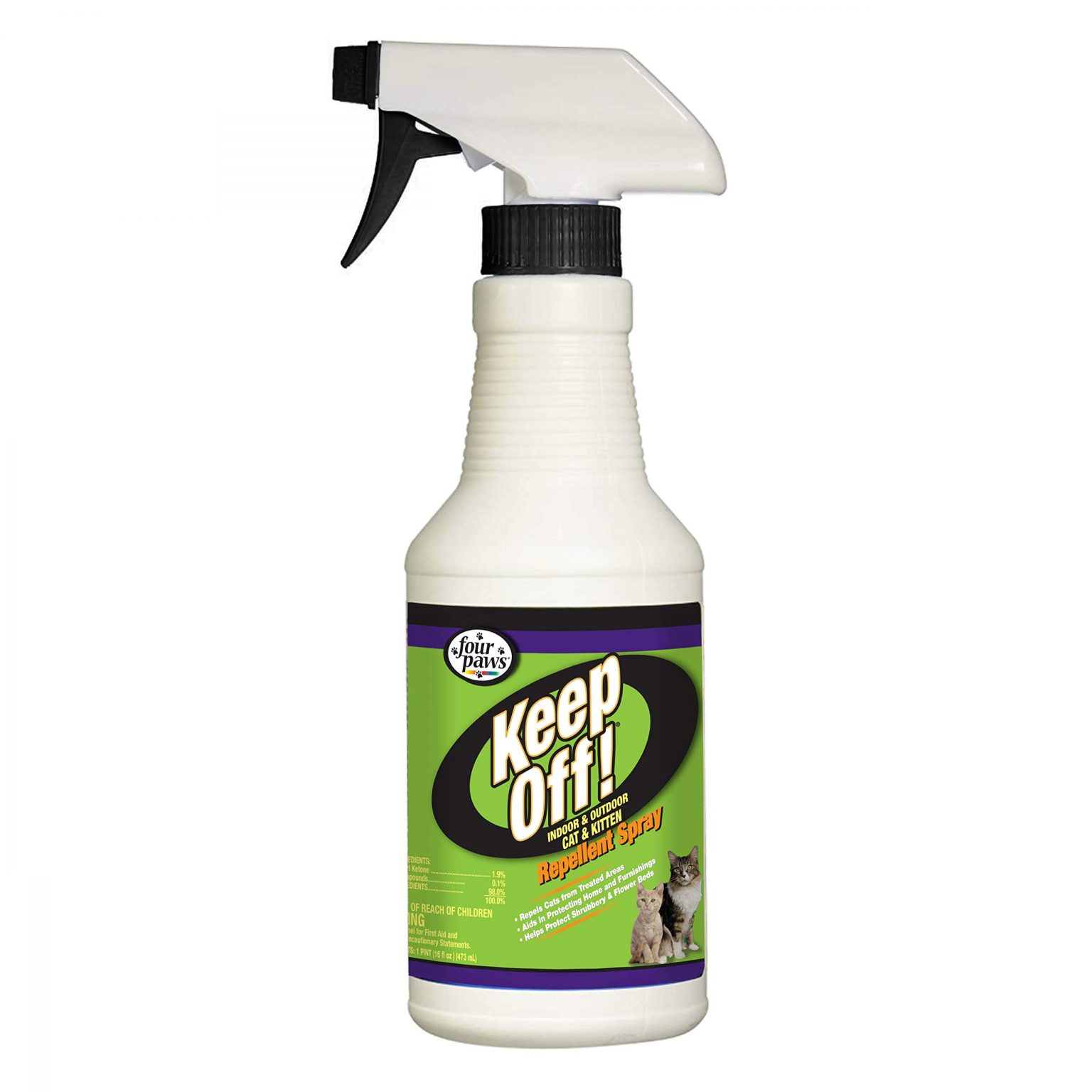 Four Paws Keep Off! Cat Repellent Spray Review Price - CatPremier.com