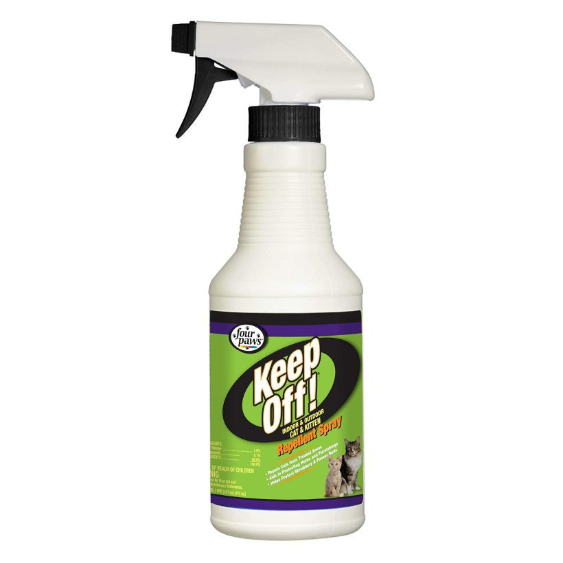 Four Paws Keep Off! Cat Repellent Spray