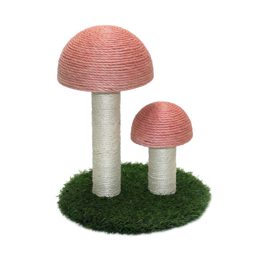 LisLtant Cat Scratching Post Mini Mushroom