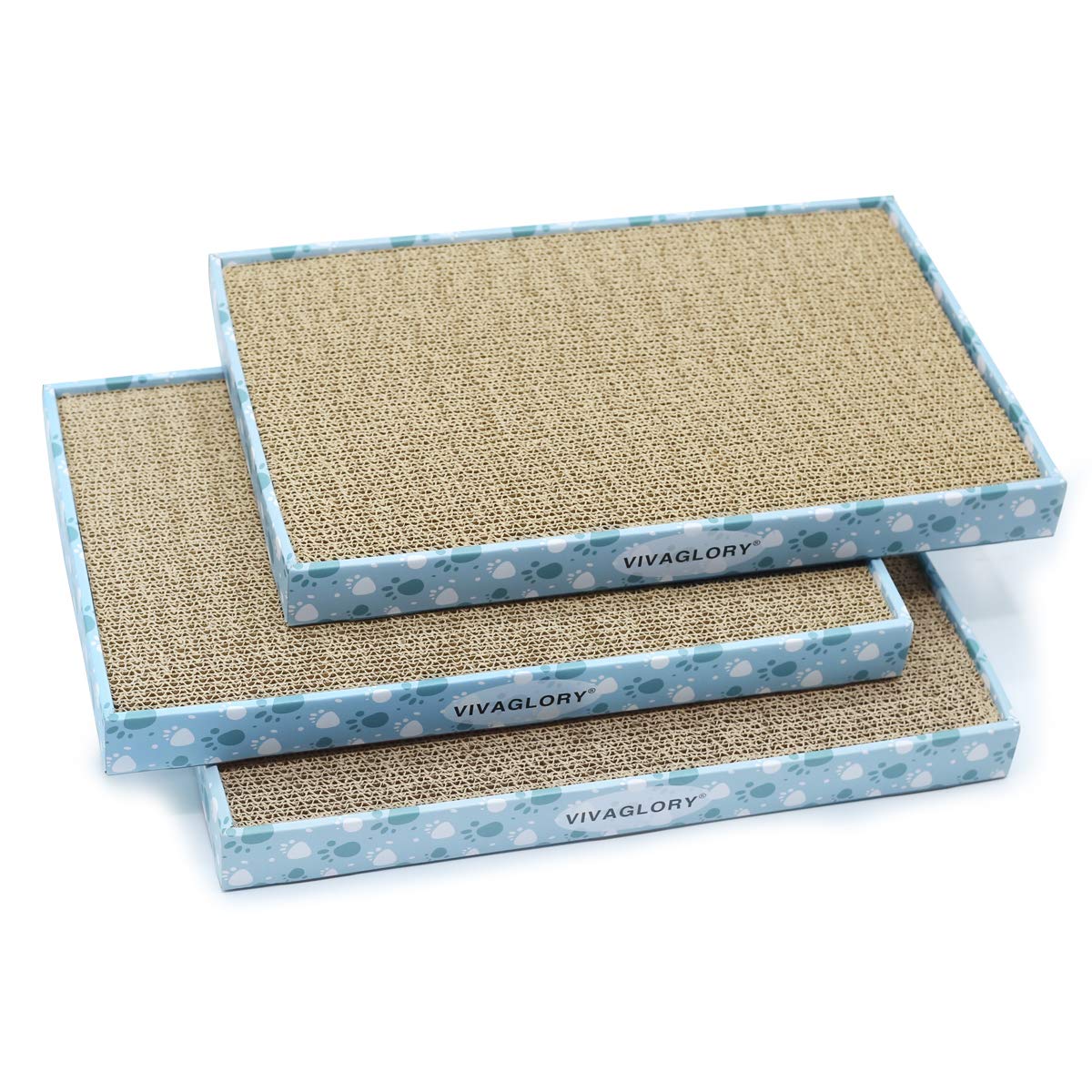 Vivaglory Cat Scratcher Extra Wide with Box of 3 Pack