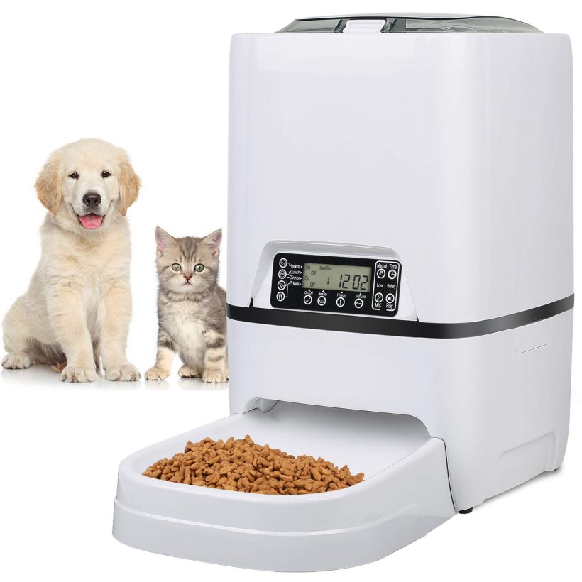 Automatic Cat Feeder 6.5L Pet Dog Food Dispenser