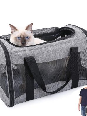 Rision Cat Carrier, Pet Carrier Airline Approved