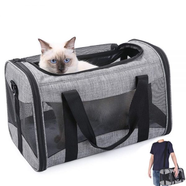 Rision Cat Carrier, Pet Carrier Airline Approved