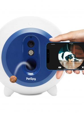 Dog Treat Dispenser with Camera WiFi Full HD Pet