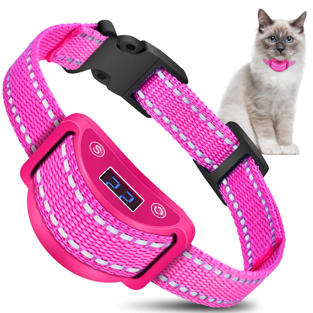 Automatic No Shock Vibration Collar for Cats