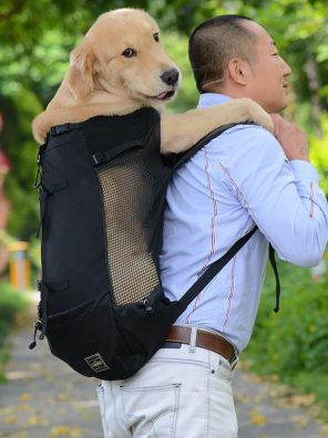 Cat Carrier Backpack Breathable Head Out Design