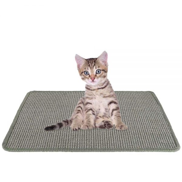 Cat Scratcher Mat Durable Natural Sisal Protecting Carpet