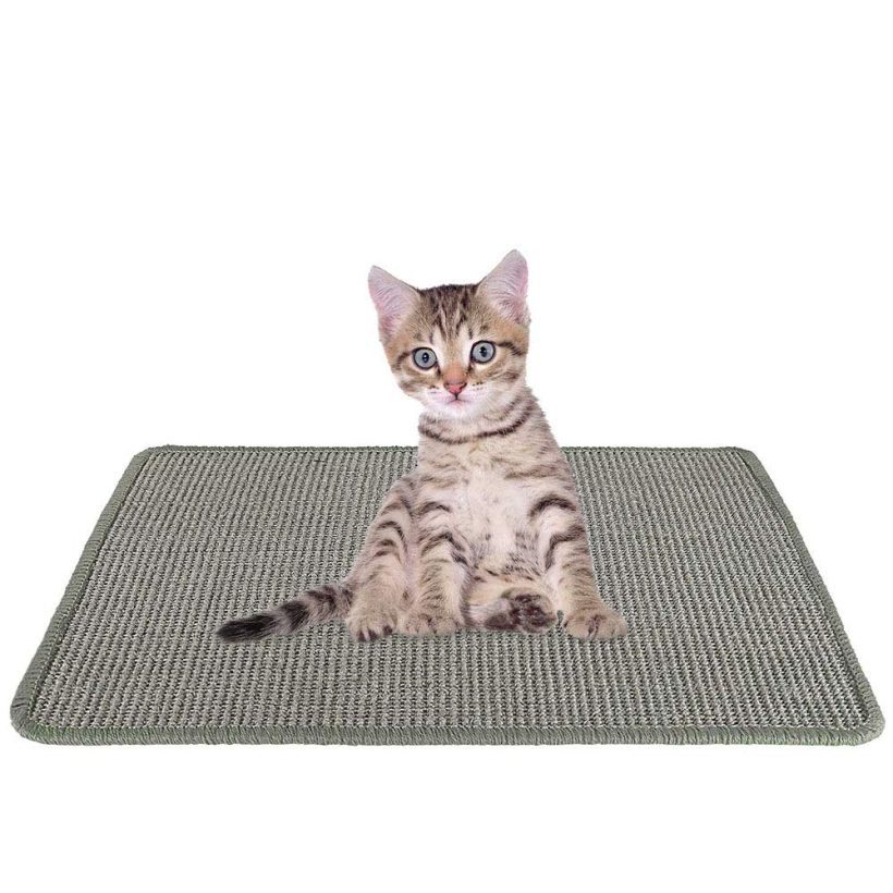 Cat Scratcher Mat Durable Natural Sisal Protecting Carpet