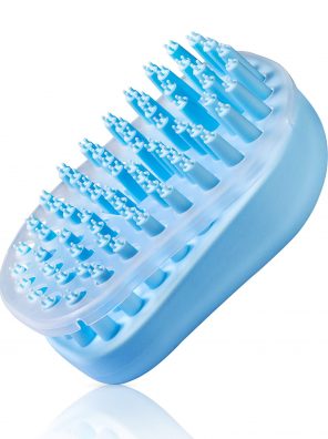 Cats Soft Silicone Bristles Perfect for Shampoo and Massage