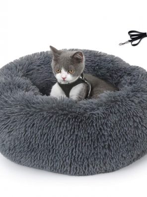 rabbitgoo Cat Bed Cat Harness and Leash Set