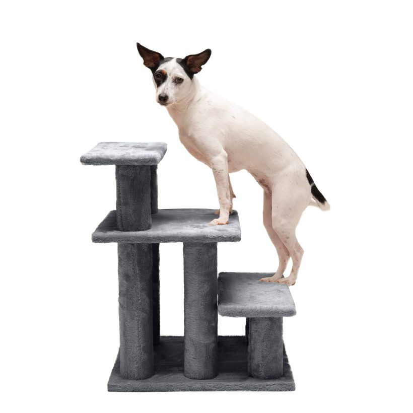 Furhaven Pet Stairs - Steady Paws Easy Multi-Step