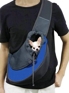 Cat Sling Carrier Adjustable Padded Strap Hands Free