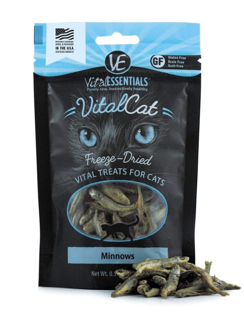 Freeze-Dried All-Natural Minnows Cat Treats