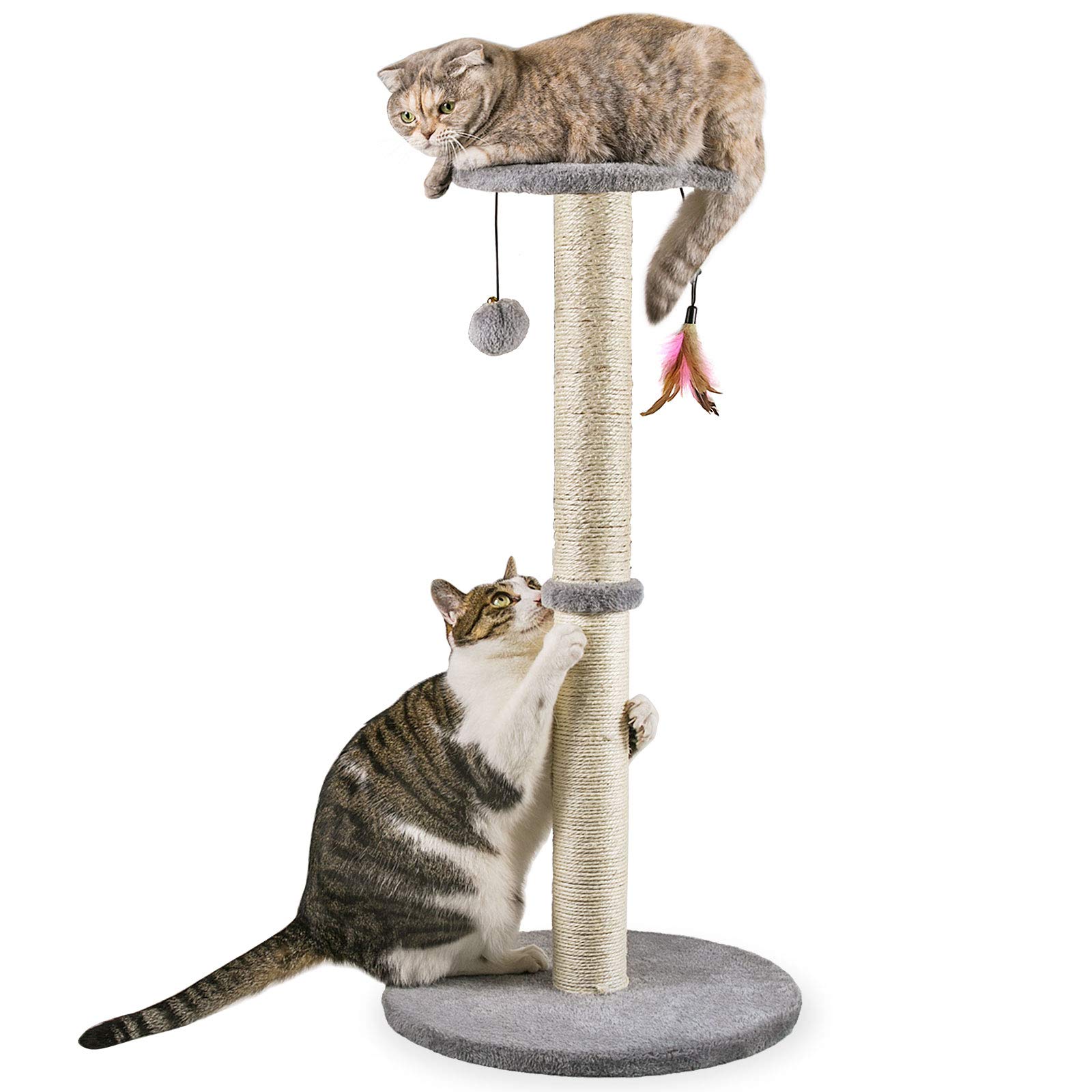 Qucey 32 Inches Tall Cat Scratching Post