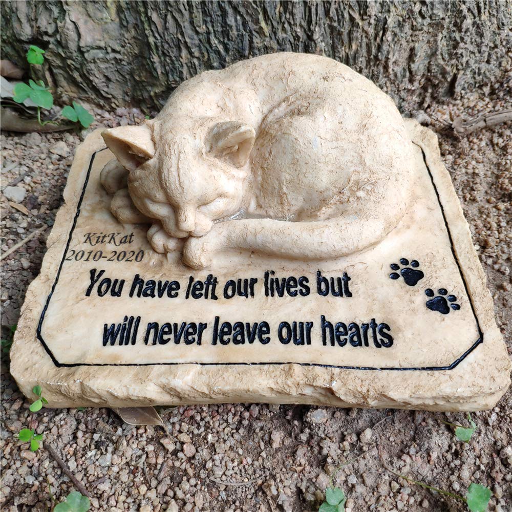Personalized Cat Memorial Stones Stones Grave Marker