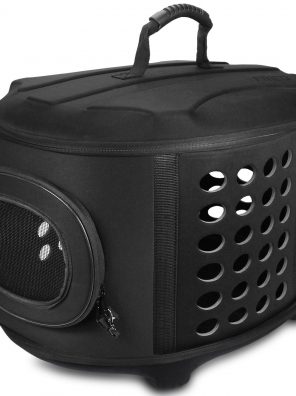 Cats Pet Travel Kennel Large Hard Cover