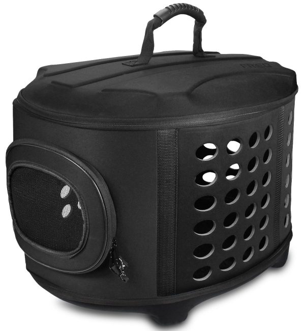 Cats Pet Travel Kennel Large Hard Cover