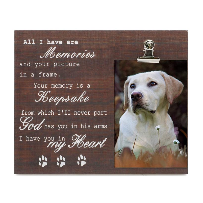 Cat Remembrance Frame sympathy Gift Pet Loss Gifts