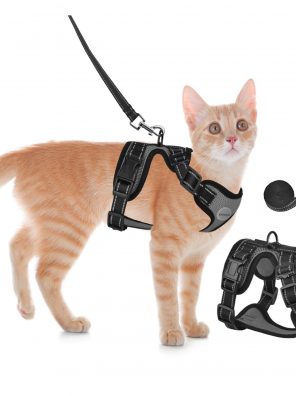 Escape Proof Harness Adjustable Universal Vest Harness for Cats