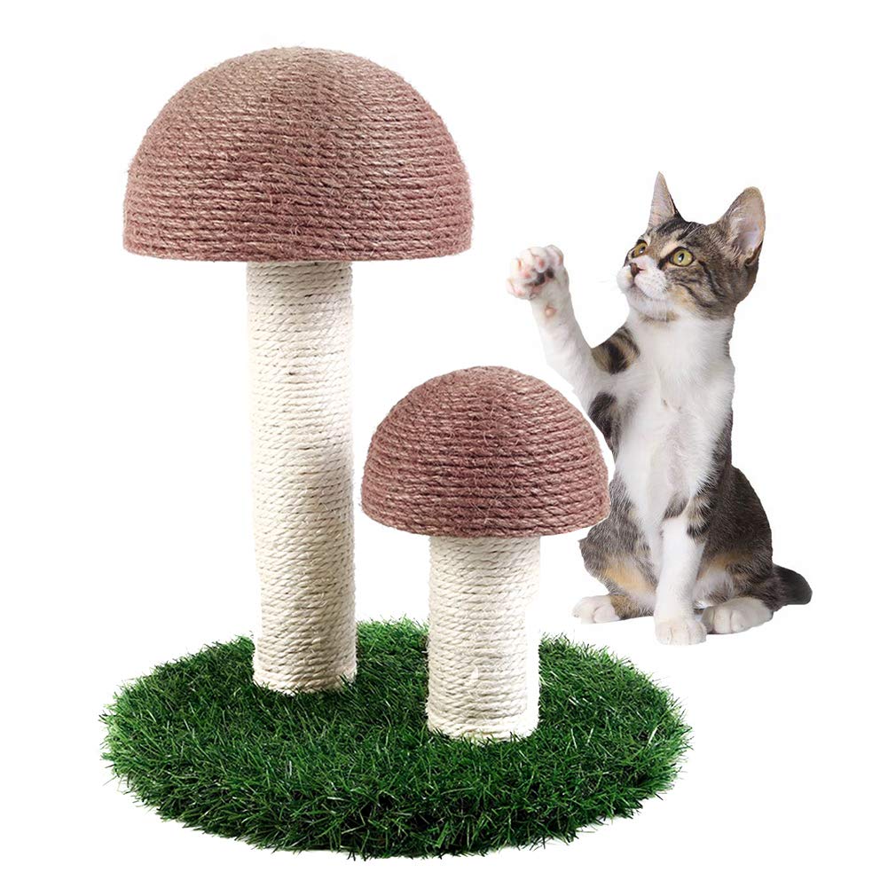 Suvuo Cat Scratching Post, Mushroom Scratching Post