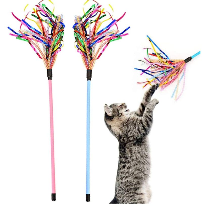 Cat Toy Wand Feather Toy