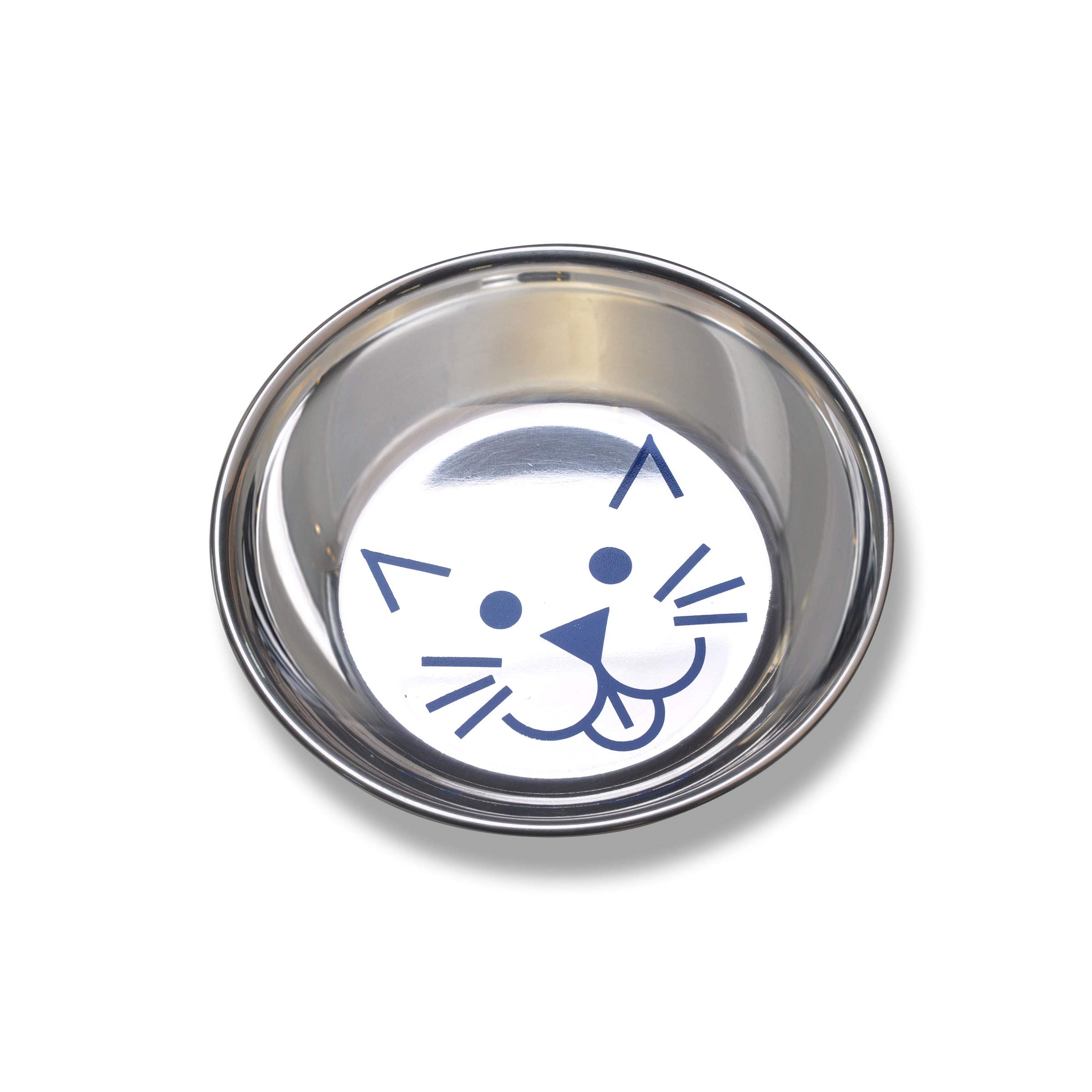 Van Ness Stainless Steel Saucer Style Cat Dish