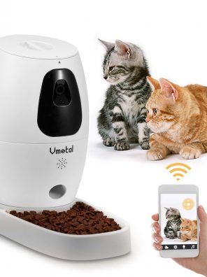 Vmotal Pet Camera with Automatic Cat Feeder