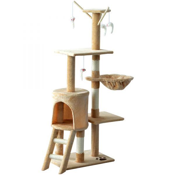 Cat Condo Tower Scratching Post Activity Tree House