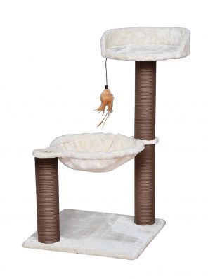 Catry, Cat Tree Hammock Bed with Natural Paper Rope