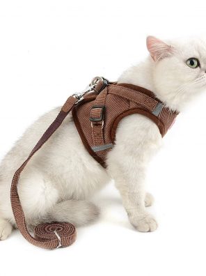 SELMAI Mesh Harness for Cats No Pull No Choke Escape