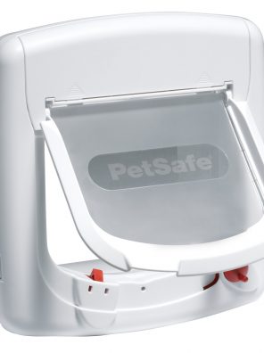 Deluxe Magnetic Cat Flap Selective Entry