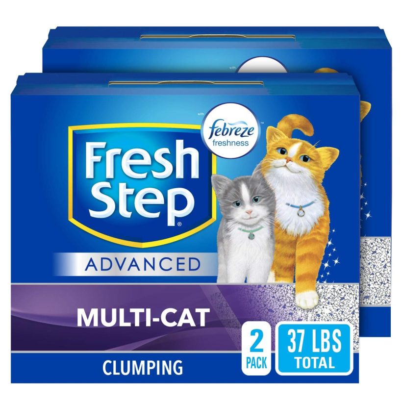 Multi-Cat Clumping Cat Litter with Odor Control