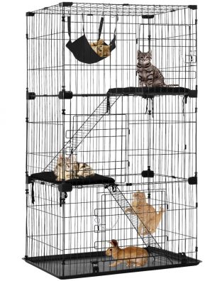 Cat Cage Pet Playpen Kitten House Furniture