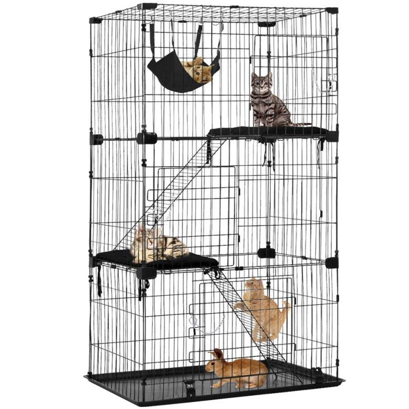 Cat Cage Pet Playpen Kitten House Furniture