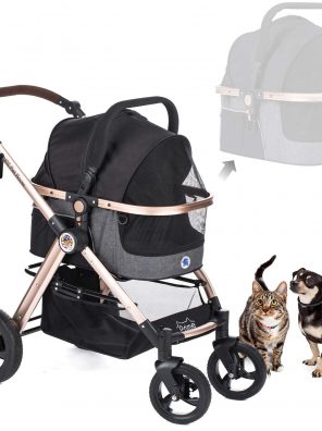 HPZ Pet Rover Prime 3-in-1 Luxury Dog/Cat/Pet Stroller