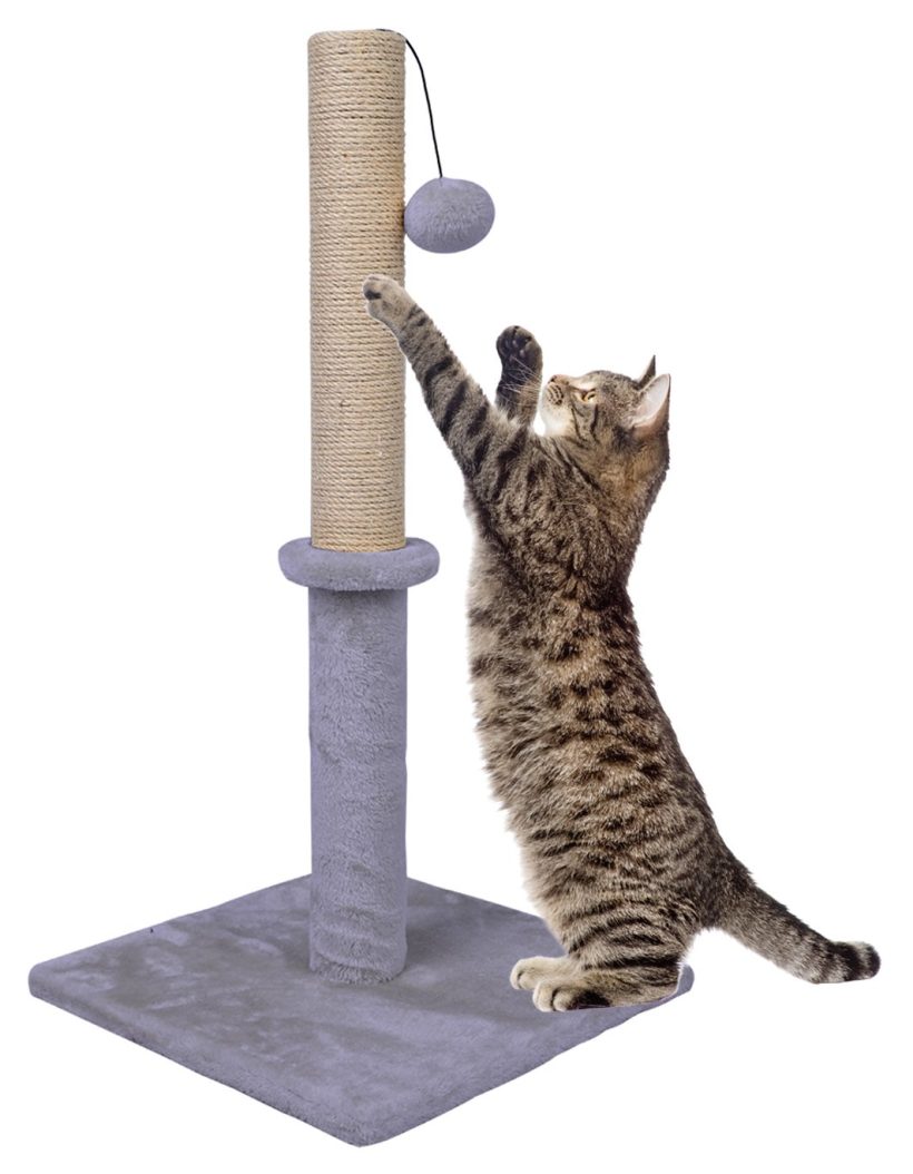 Dimaka 29" Tall Cat Scratching Post, Sisal Rope Scratcher Tree