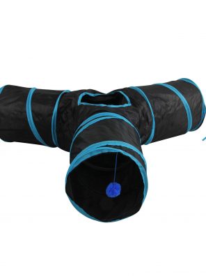 Cat Tunnel Collapsible with Balls Cat Entertain