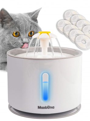 MOOBONA 2.4L Automatic Cat Fountains