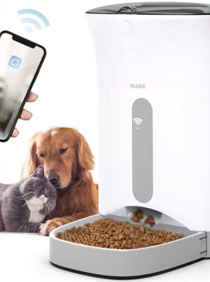 IKARE Automatic Pet Feeder Programmable Meals Dispenser
